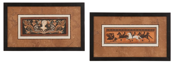 Sir William Hamilton and Baron d'Harcanville