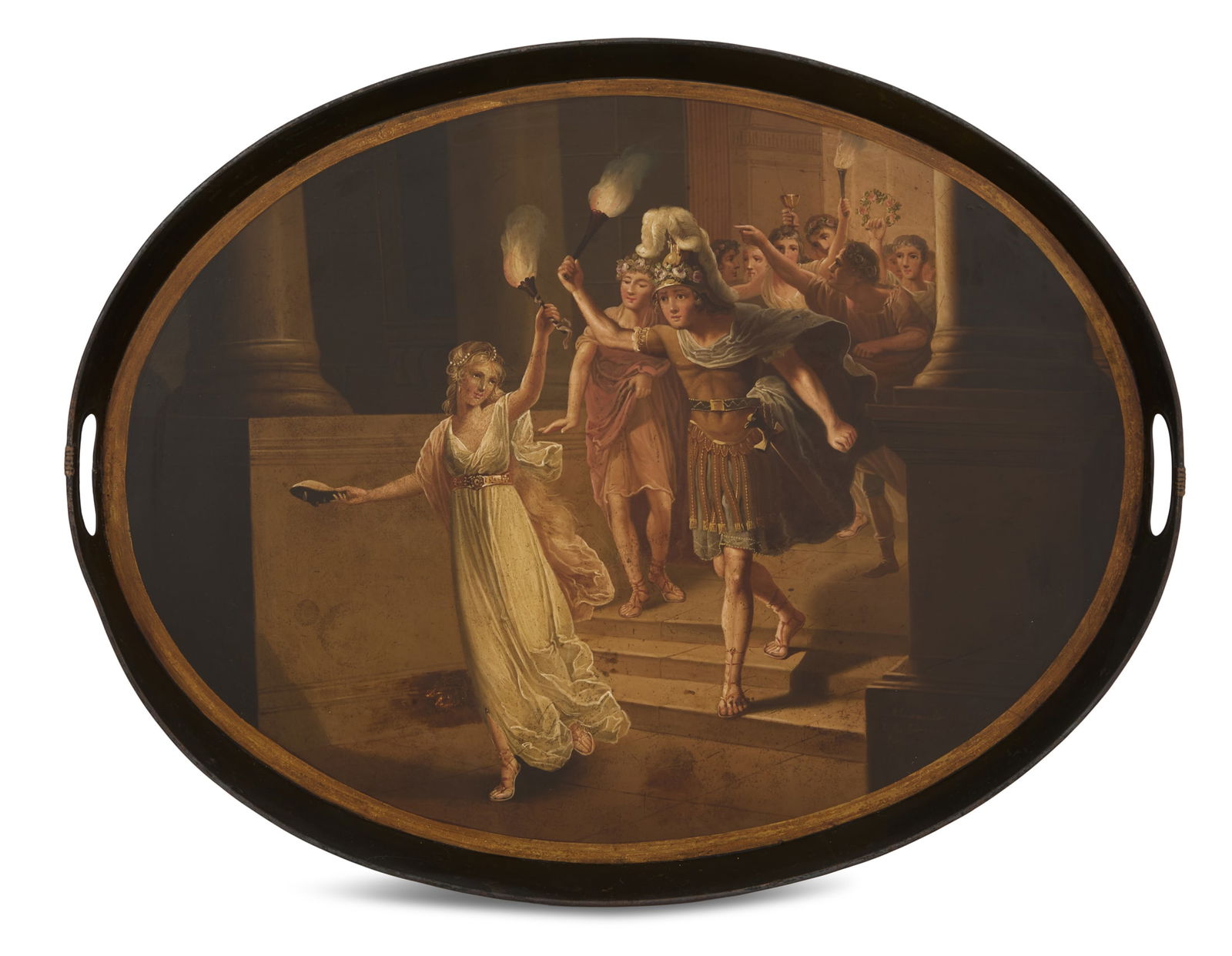 English Regency Tole-Peinte Tray (1 of 2)