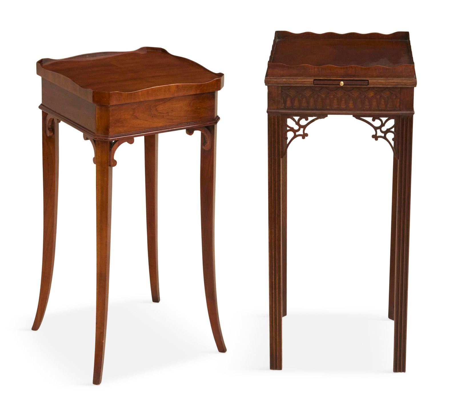 Two Mahogany Kettle Stands in the Georgian Taste (1 of 6)