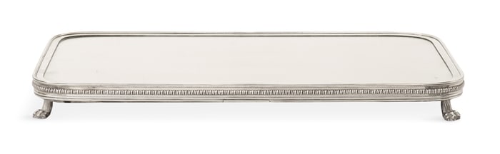 Edwardian Silverplate Plateau