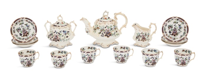 English Earthenware Tea Set