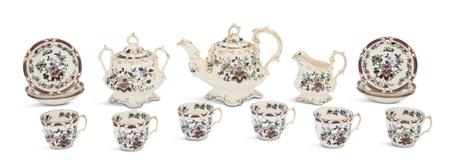 English Earthenware Tea Set