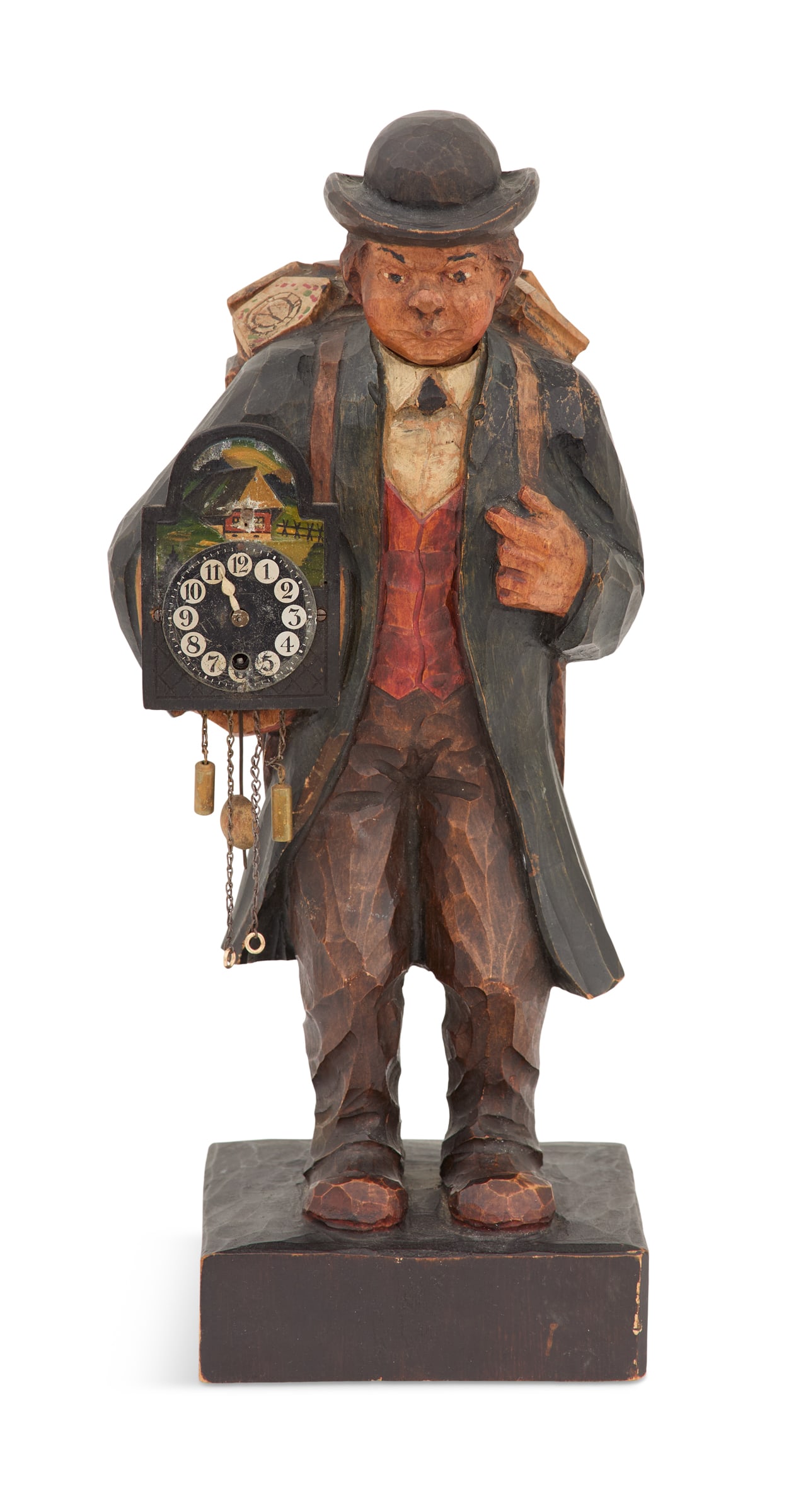 Black Forest Carved and Painted Automaton (1 of 4)