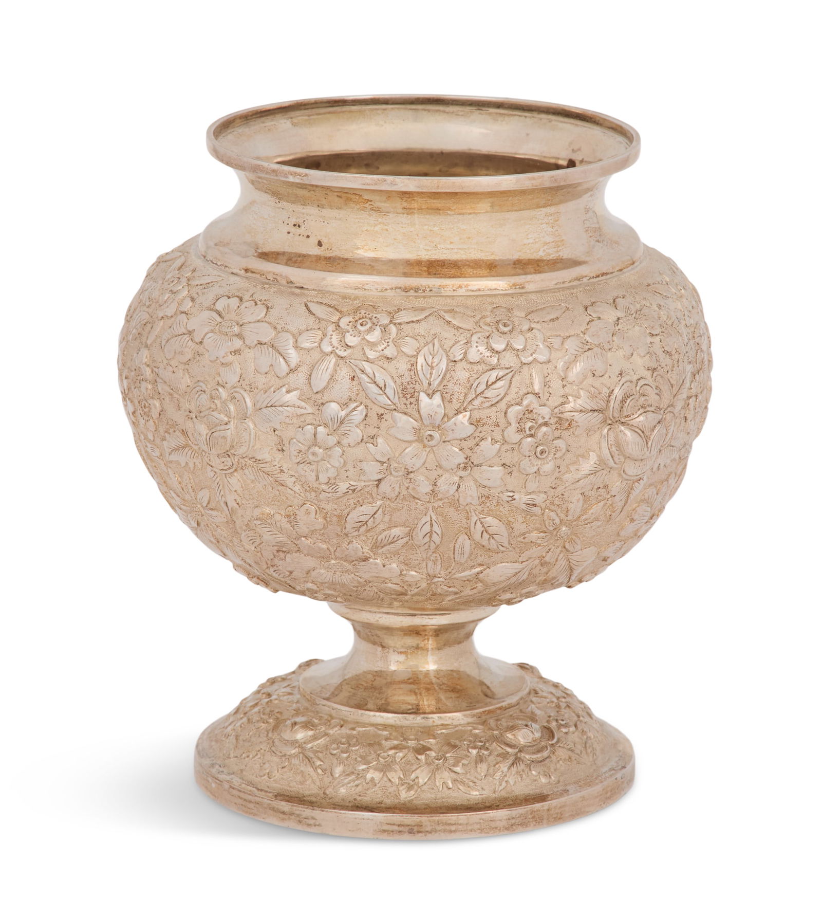 Chinese Silver Footed Bowl (1 of 4)