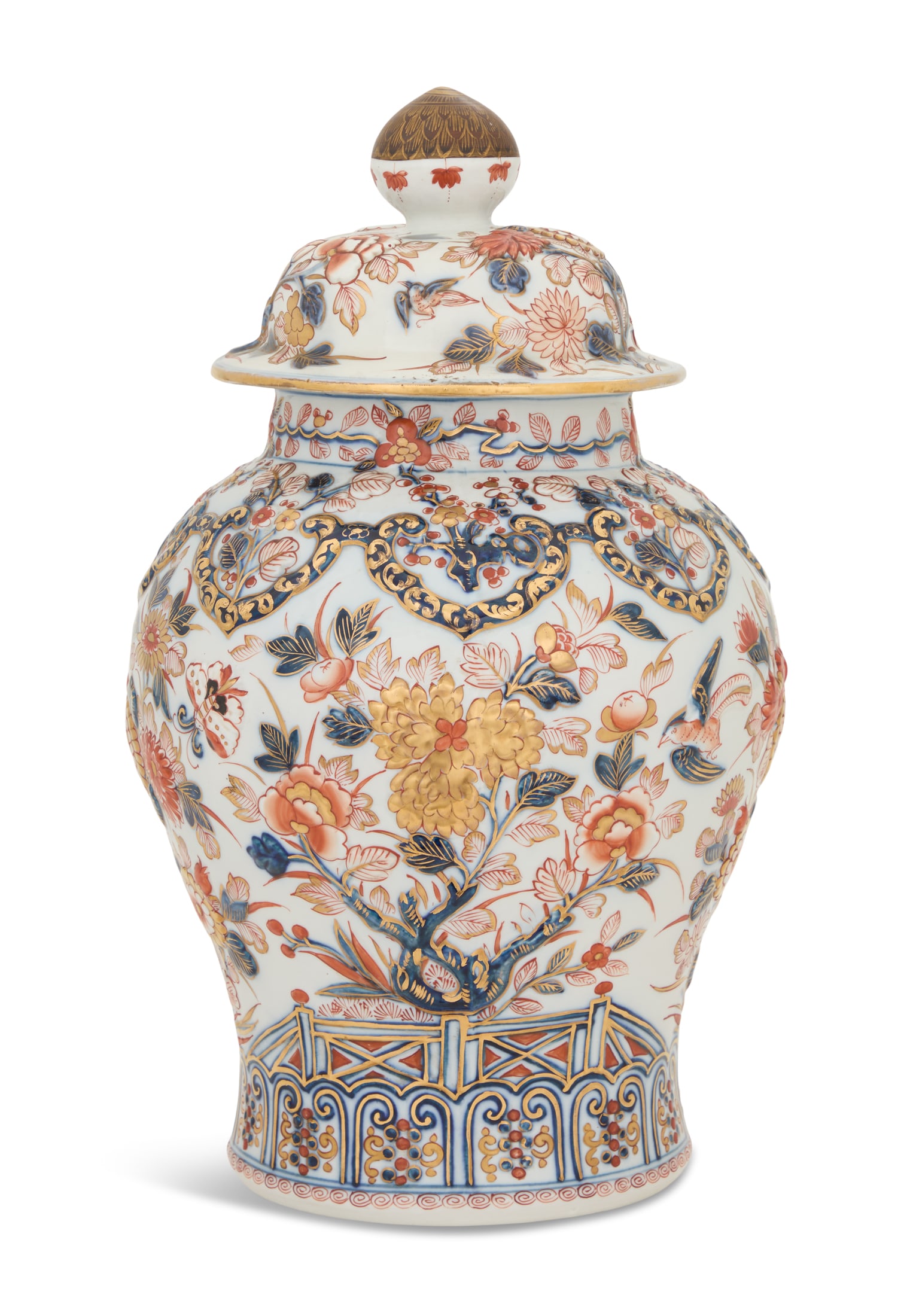 Japanese Arita Potiche Jomon (1 of 5)