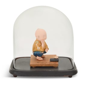 Japanese Terracotta Hakata Doll