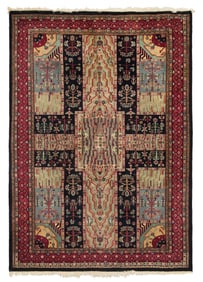 Semi-Antique Tabriz Carpet