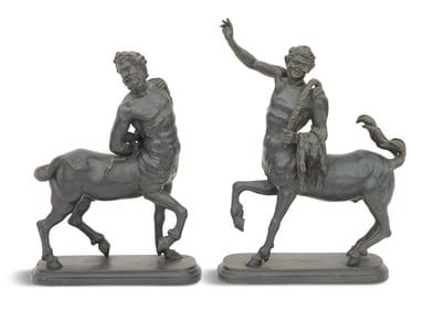 Pair of Grand Tour Furietti Centaur Bronzes