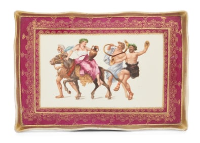 German Porcelain Tray