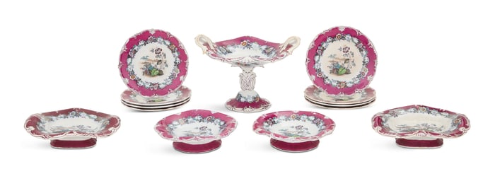 Brownfield Pottery Partial Dessert Service