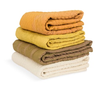 Collection of Four French Boutis Quilts