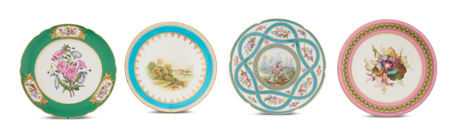 Collection of Four Porcelain Comports (1 of 5)