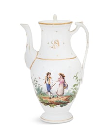 Paris Porcelain Coffeepot