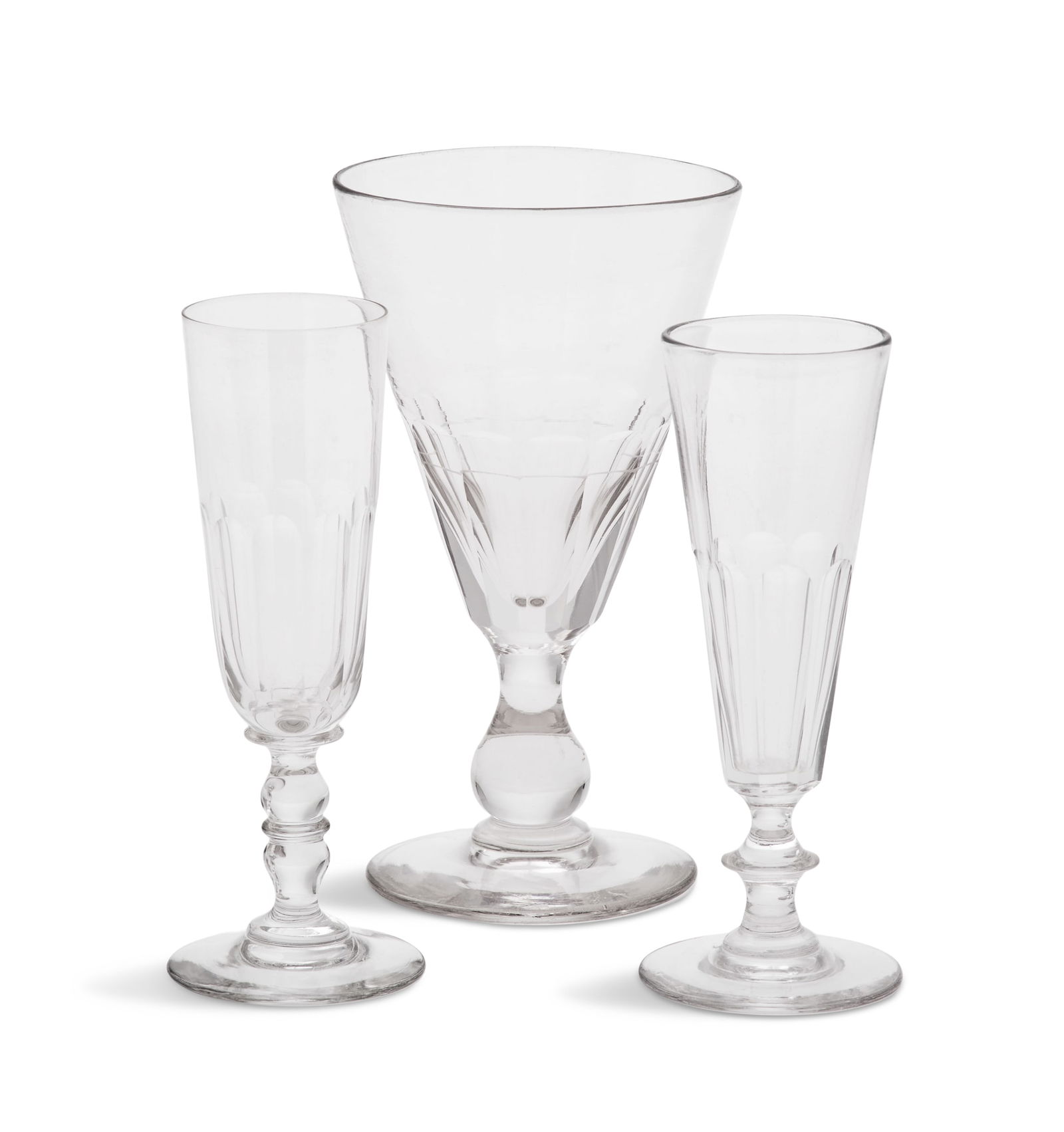 Collection of Louis Philippe Cut-Crystal Stemware (1 of 4)