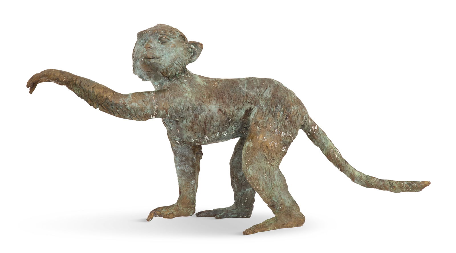 Bronze Monkey Figure (1 of 2)