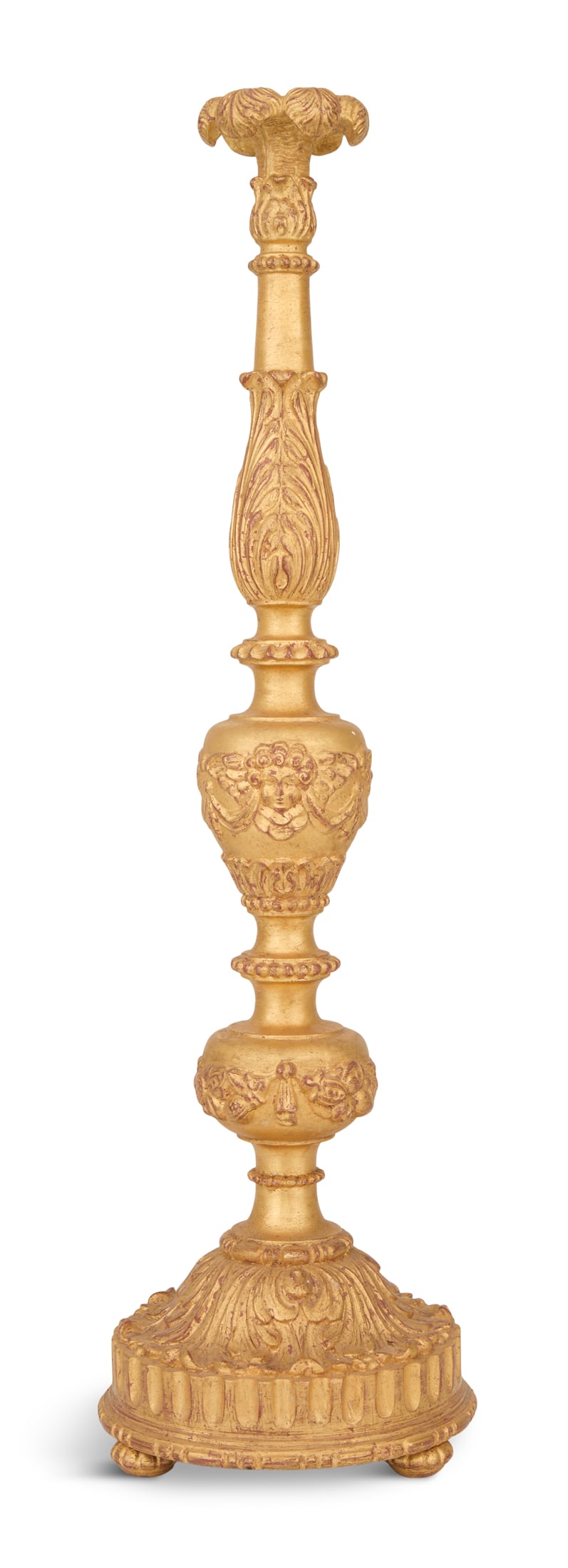 Giltwood Altar Stick in the Louis Philippe Taste (1 of 2)