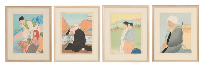 Paul Jacoulet (French/Japanese, 1896-1960)