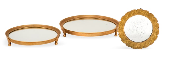 Three French Bronze Dore Objects