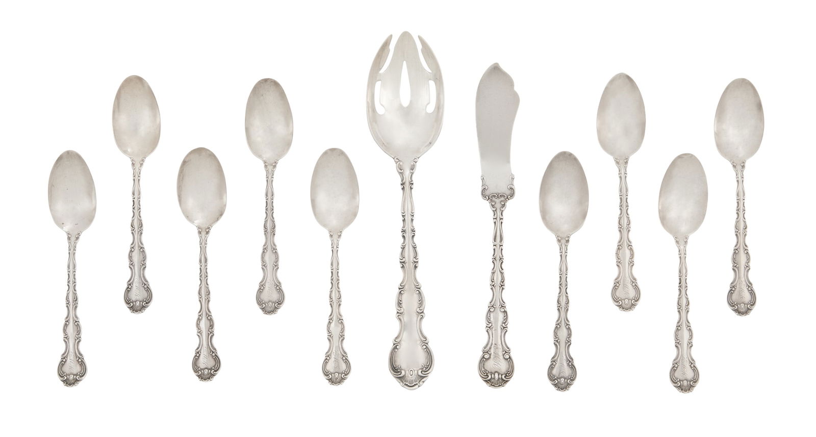 Gorham "Strasbourg" Sterling Silver Flatware (1 of 4)
