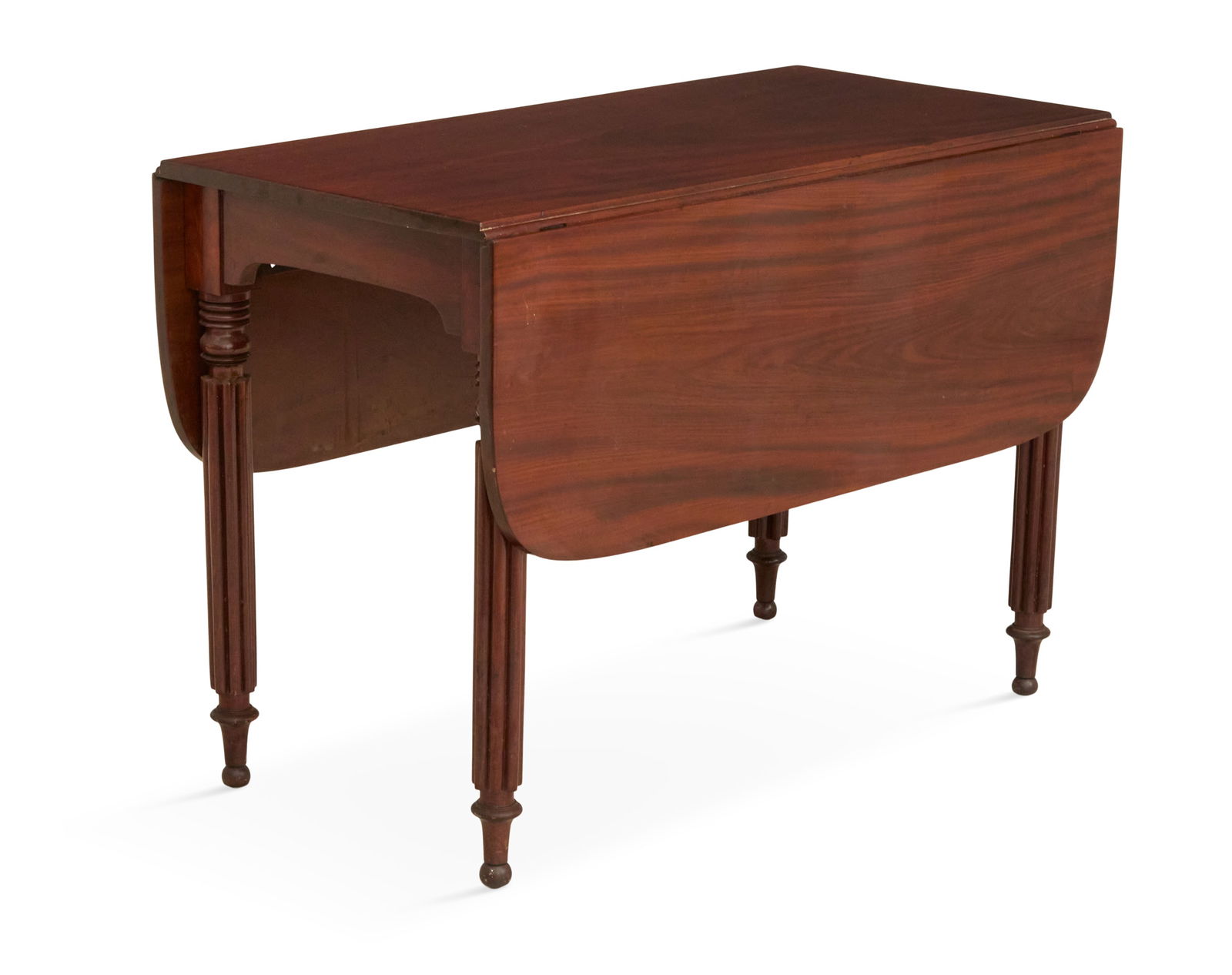 American Classical Mahogany Drop-Leaf Table (1 of 4)