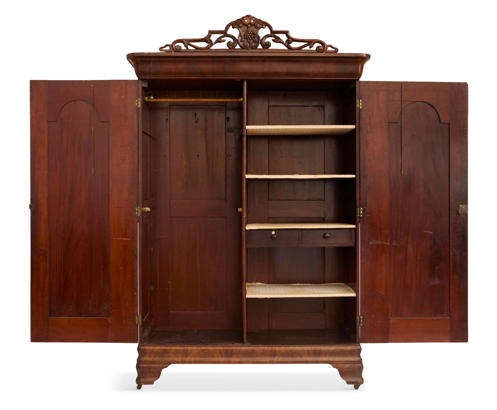 Three-Piece American Rococo Revival Bed Set - 6