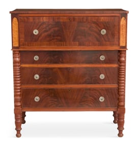 American Late Classical Chest of Drawers