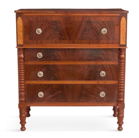 American Late Classical Chest of Drawers