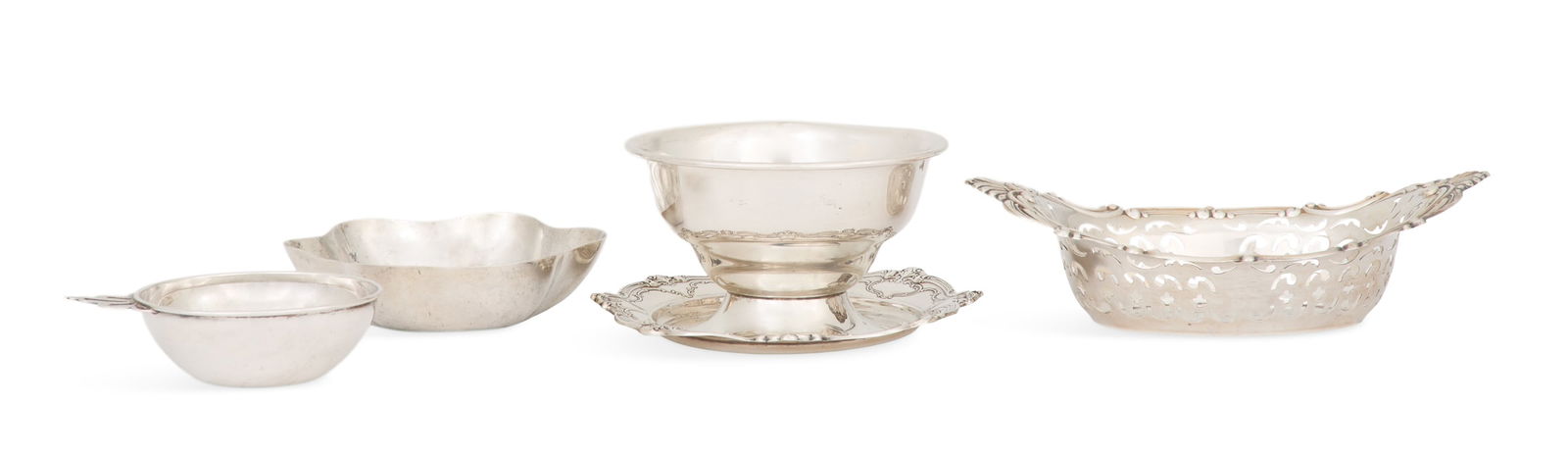 Four Pieces of American and Mexican Hollowware (1 of 11)