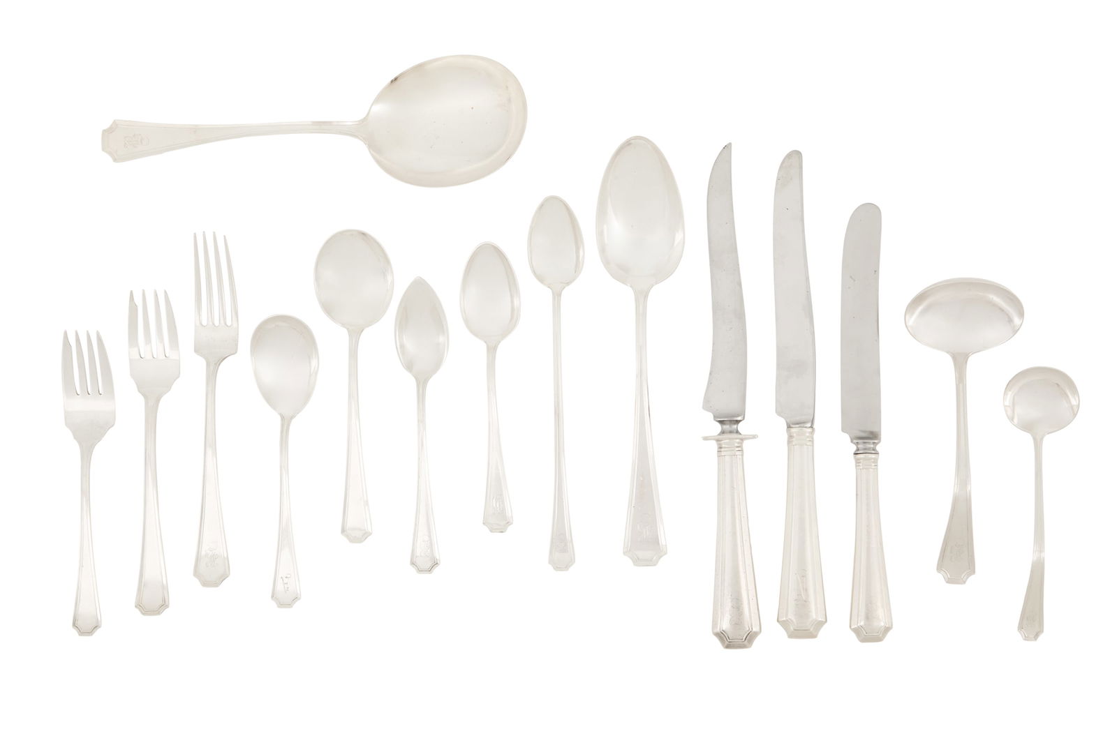 Durgin/Gorham "Fairfax" Sterling Silver Flatware (1 of 6)