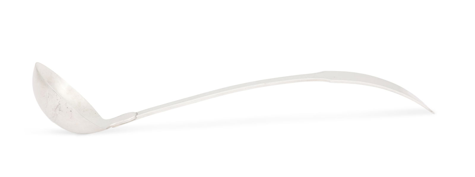 Tiffany & Co. Sterling Silver Ladle: Tiffany & Co. Sterling Silver Ladlethird quarter 20th century, New York, New York, in a traditional "fiddle" shape with incised threading.l. 13-1/4"; 7.80 t. oz. Provenance: The Estate of Stella R. Sh