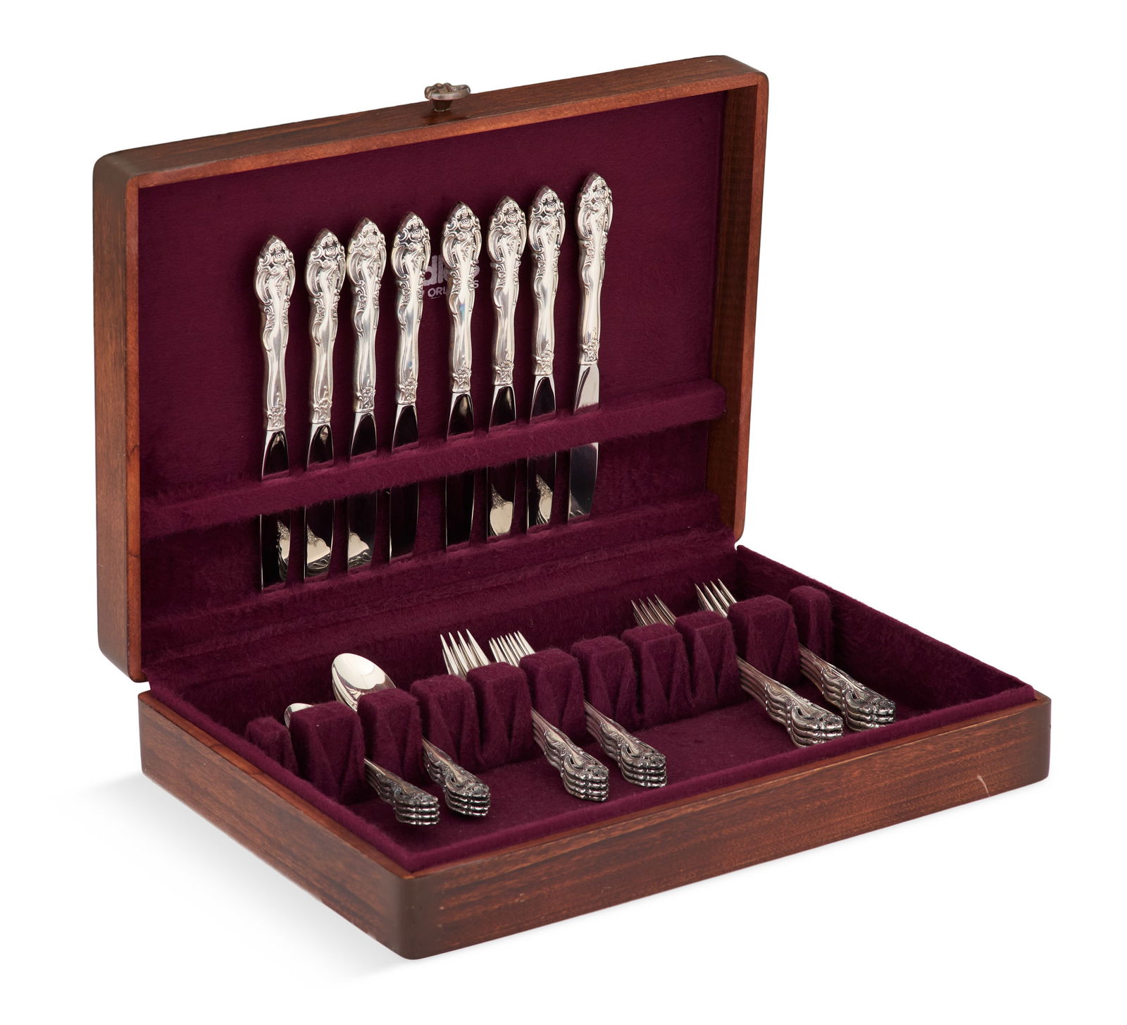 Gorham "La Scala" Sterling Silver Flatware Set (1 of 6)