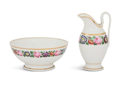 Two Pieces of Paris Porcelain