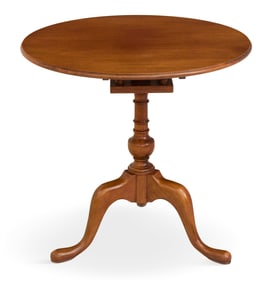 Mahogany Tilt-Top Tea Table