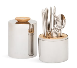 Christofle "Origine" Stainless Flatware Capsule