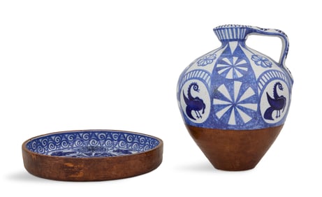 Two Pieces of Arcadio Blasco Pottery