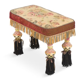 Whimsical McKenzie-Childs Stool