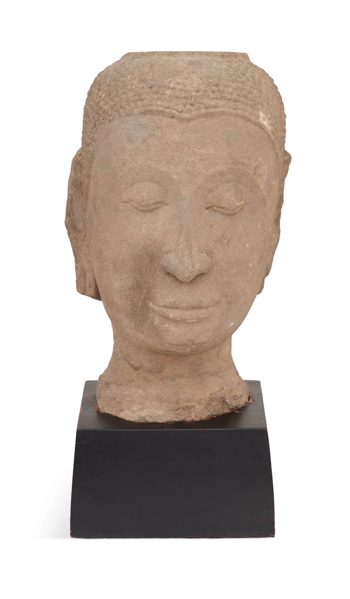 Thai Sandstone Buddha Head (1 of 4)
