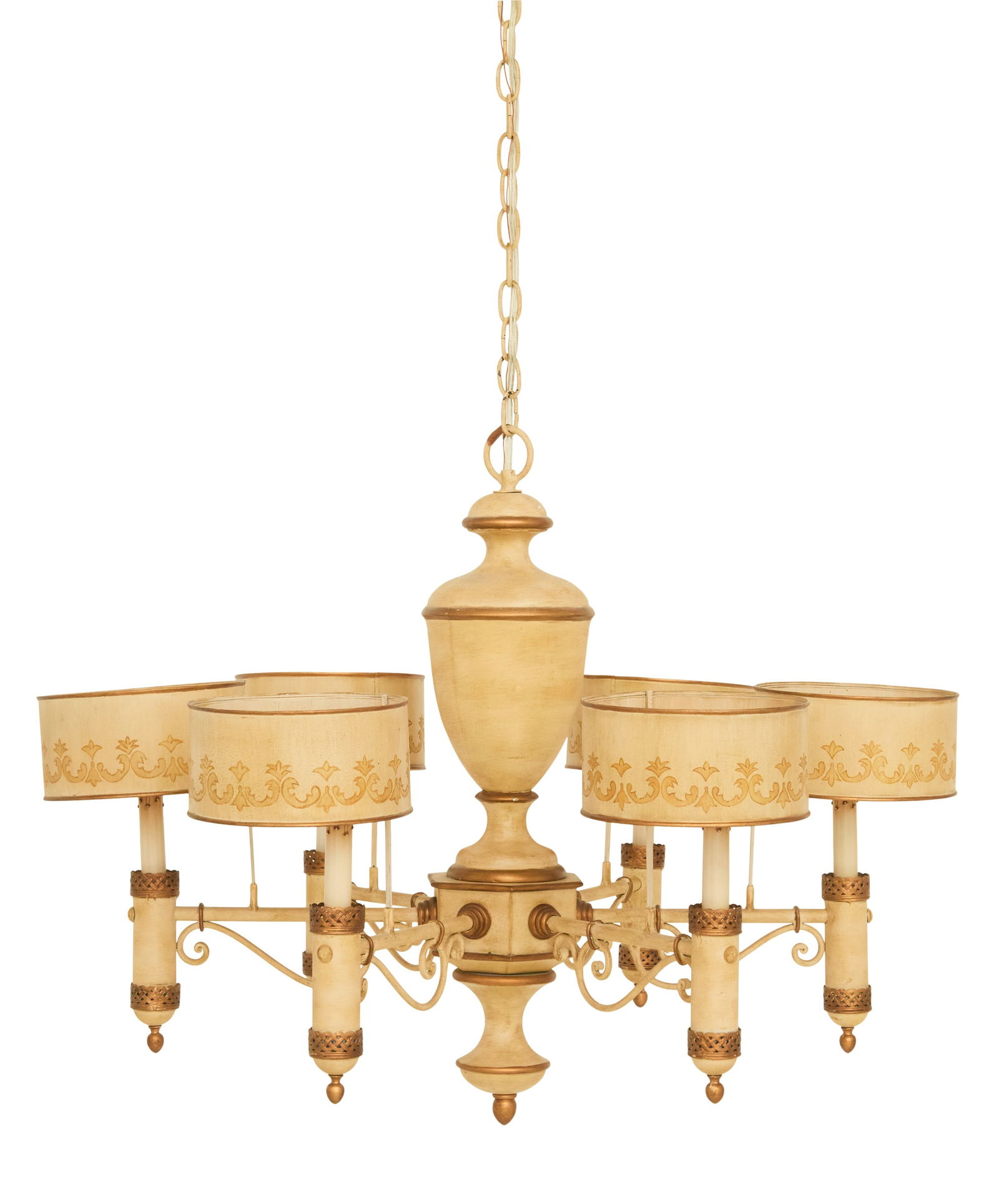 Tole Chandelier of Empire Inspiration (1 of 1)