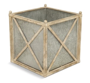 Large Metal Tree Tub