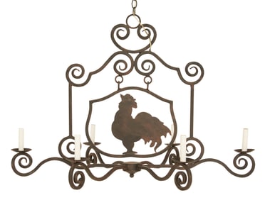 Black Metal Chandelier