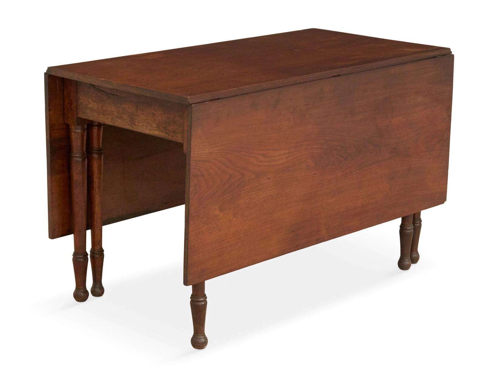 American Walnut Swing-Leg Drop-Leaf Table (1 of 4)