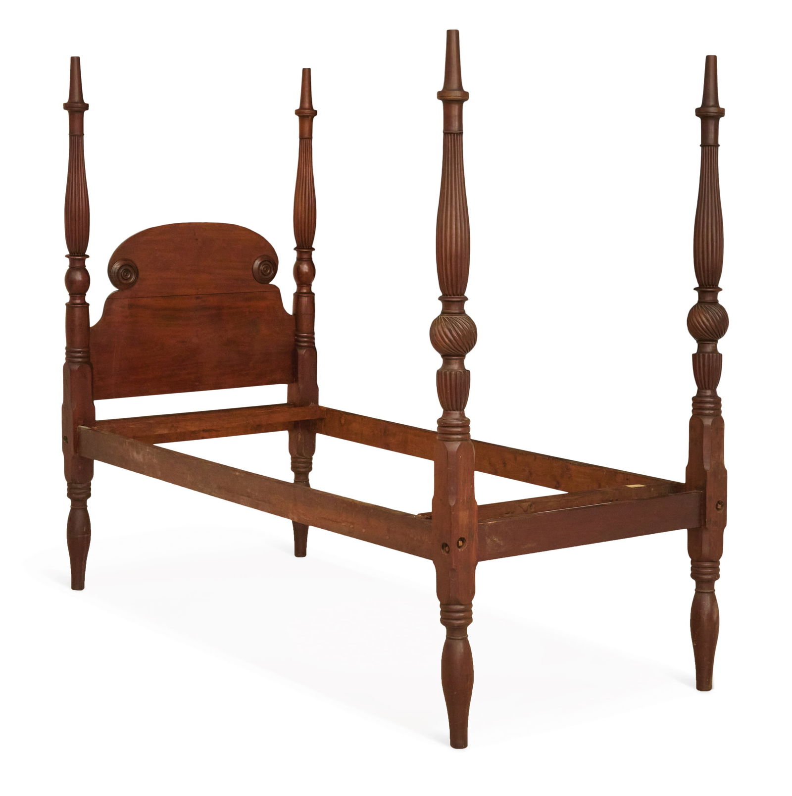 Caribbean "Federal" Mahogany Field Bed (1 of 2)