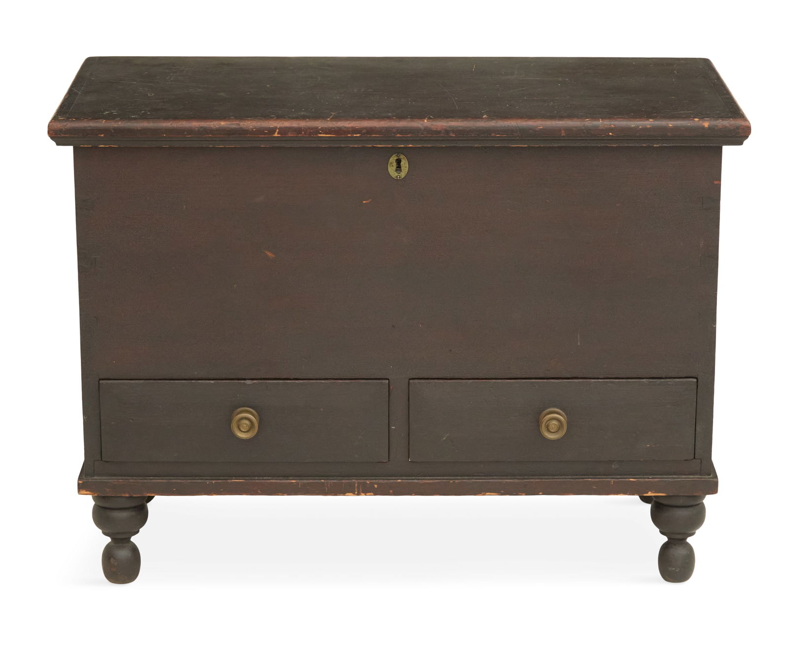 American Painted Two-Drawer Blanket Chest (1 of 4)