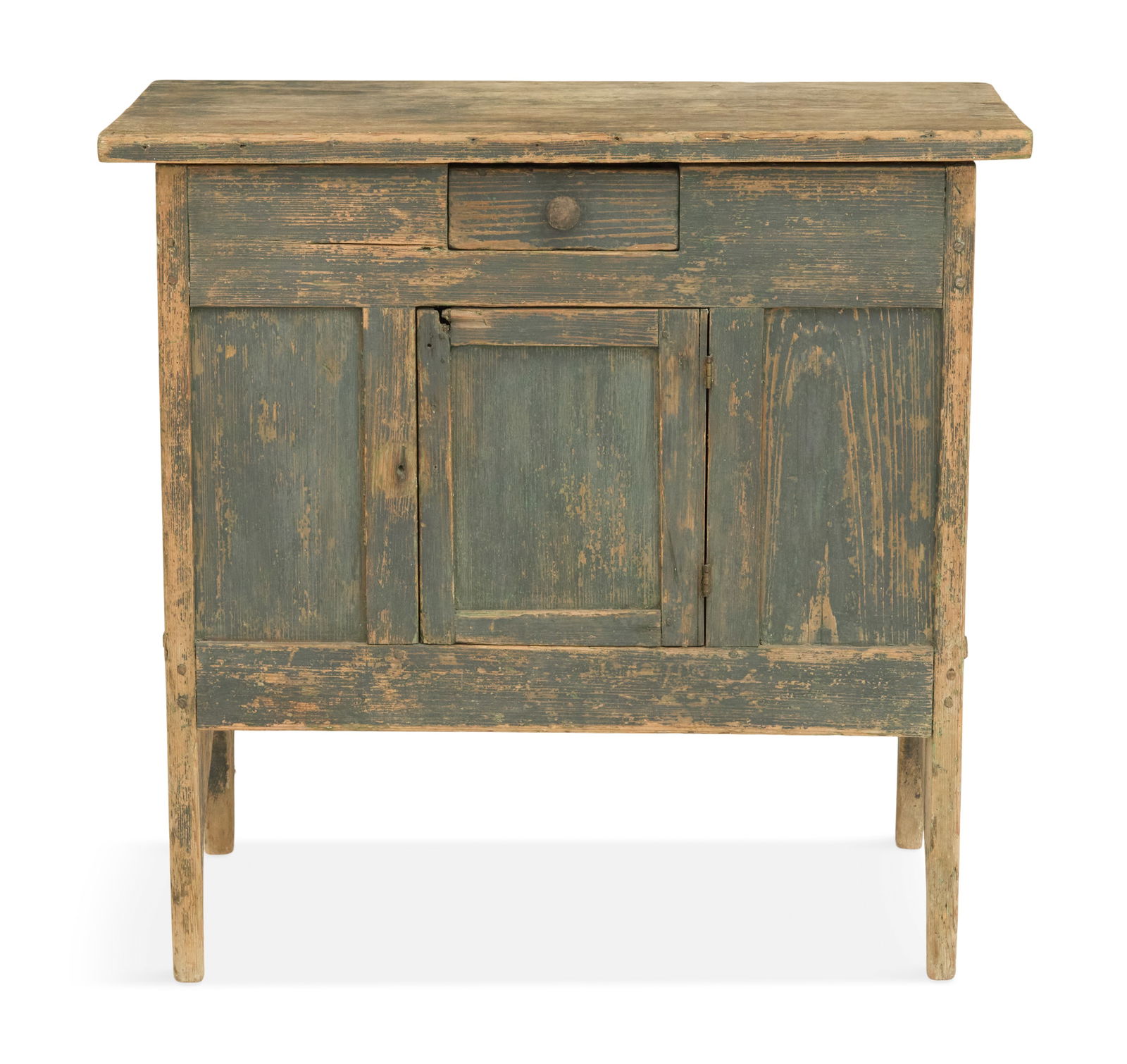 Rare Louisiana Painted Cypress Server (1 of 3)