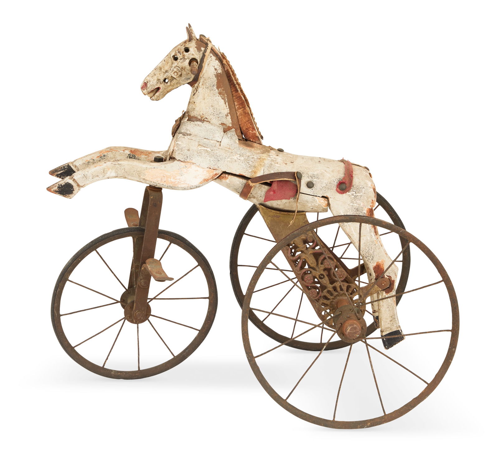 Iron and Wood Figural Velocipede (1 of 3)