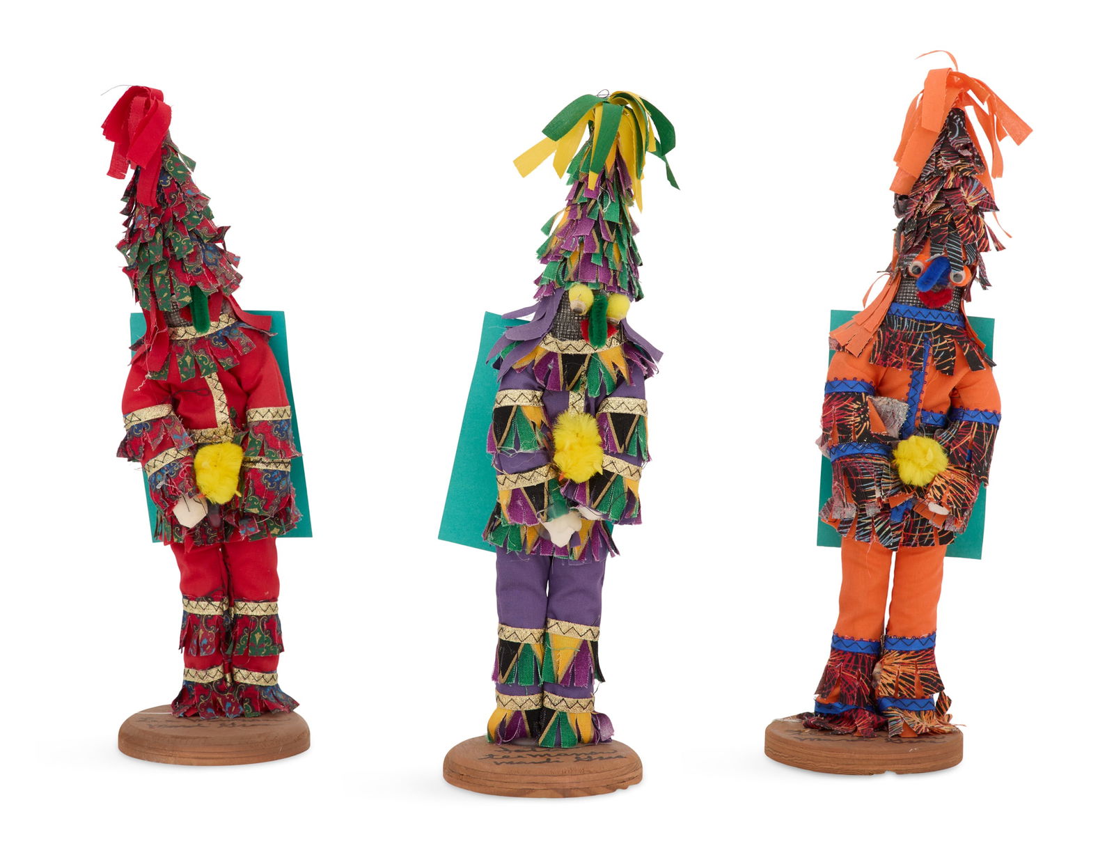 3 Iota Tee Mamou, Courir de Mardi Gras Figurines (1 of 4)