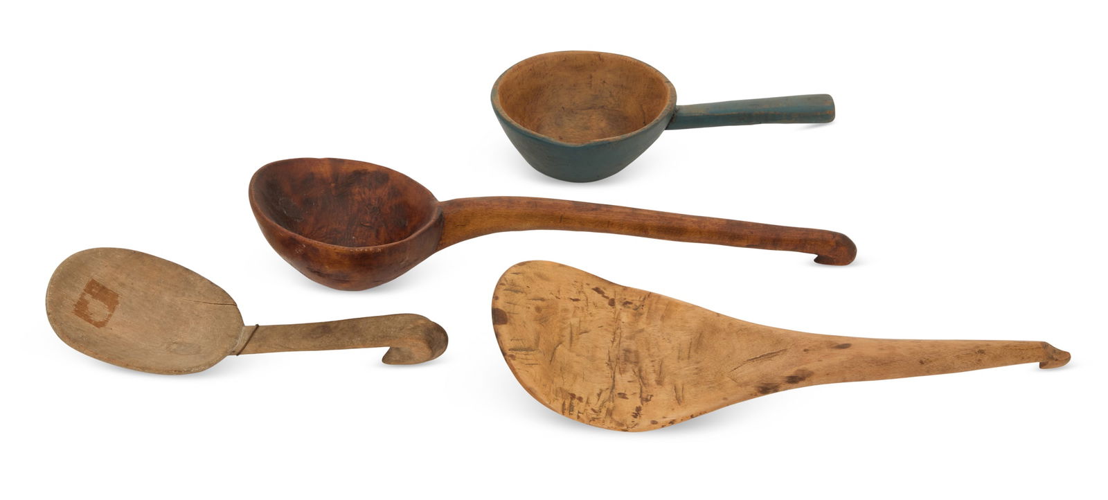 Collection of Four Pieces of American Treenware (1 of 2)