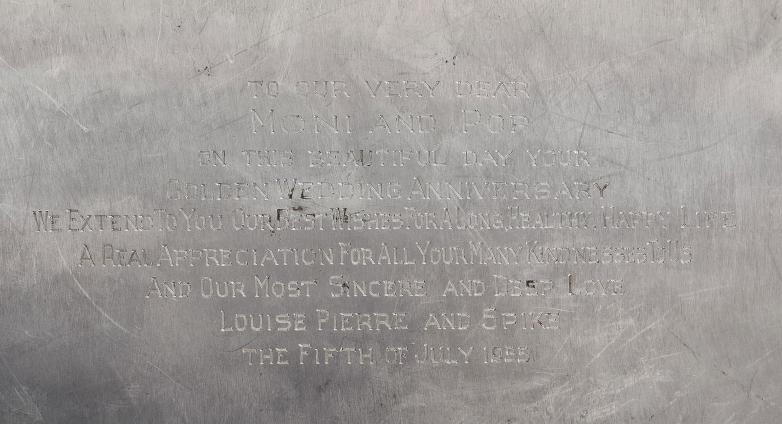 American Sterling Silver Salver - 3