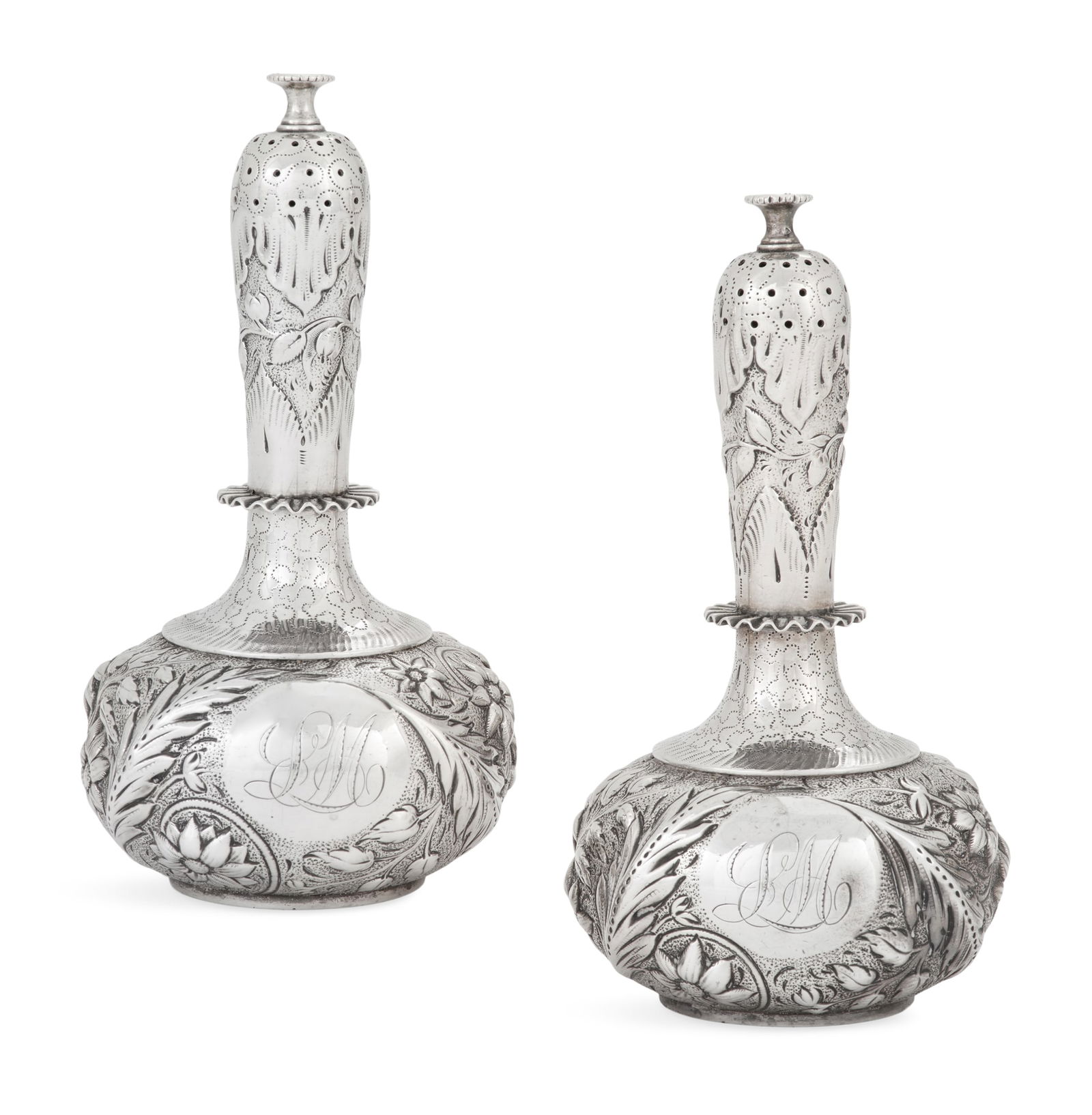 Pair of Tiffany & Co. Sterling Silver Casters (1 of 3)