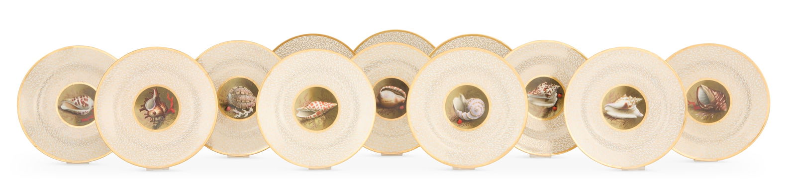 Twelve Barr, Flight & Barr Worcester Plates (1 of 6)